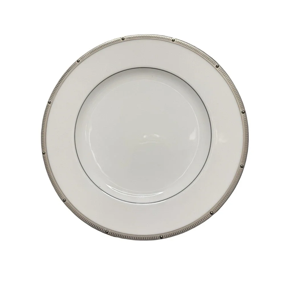 Noritake, Rochelle Platinum Dinner Plate 10 1/4